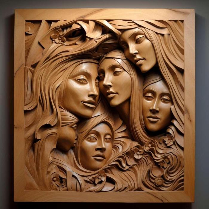 نموذج ثلاثي الأبعاد لآلة CNC 3D Art 